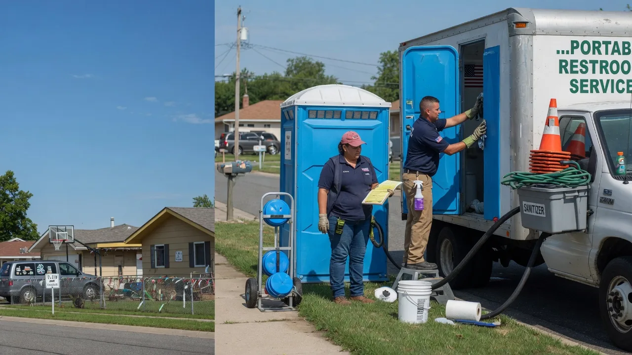 Porta Potty Rental in Riverside, MO near me